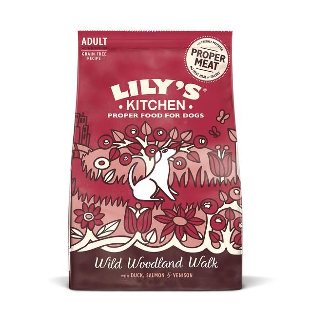 Lily's Kitchen Dog Duck Salmon & Venison Wild Woodland Walk Adult Dry Food 1kg