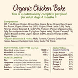 Lily's Kitchen Dog Organic Chicken Bake Adult Dry Food 1kg