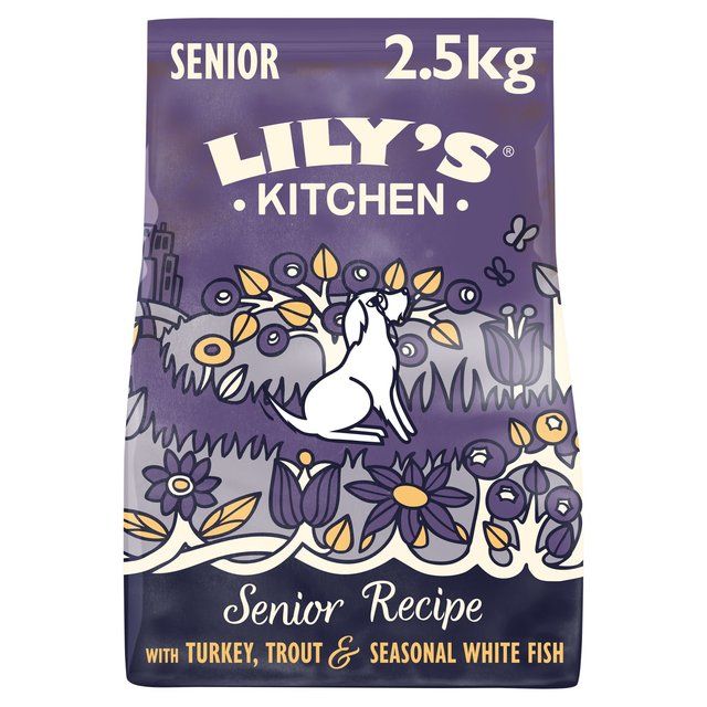 Lily's Kitchen Dog Turkey & Trout Senior Recipe Dry Food 2.5kg