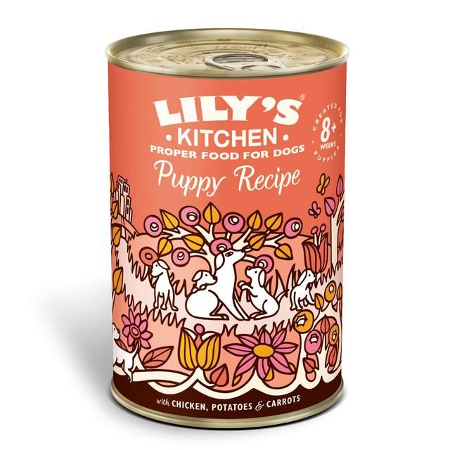 Lily's Kitchen Puppy Recipe with Chicken Potatoes & Carrots   400g
