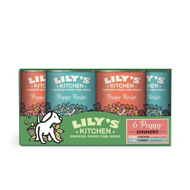 Lily's Kitchen Puppy Tin Multipack 6 x 400g