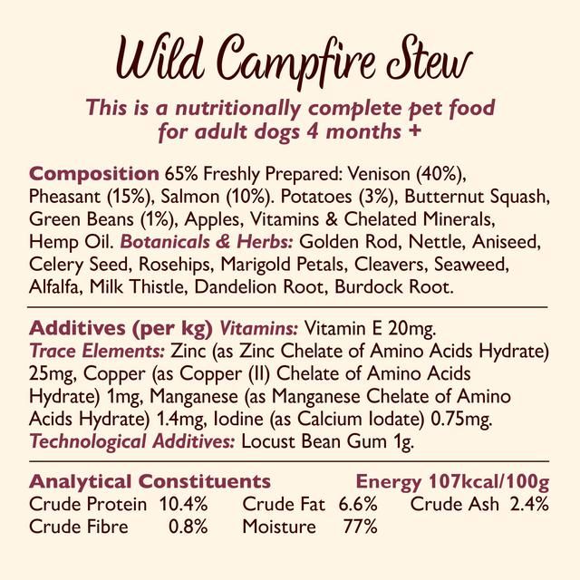Lily's Kitchen Wild Campfire Stew for Dogs 400g