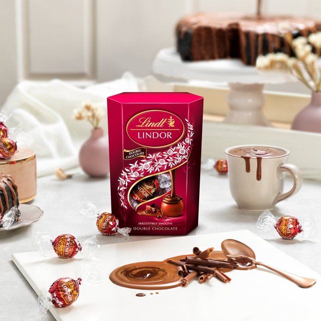 Lindt Lindor Double Chocolate Milk Truffles 200g