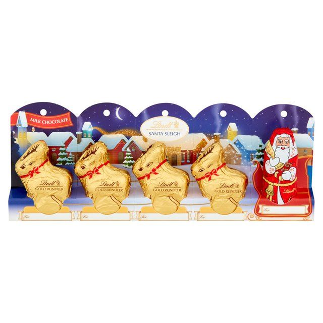Lindt Santa & Sleigh 5 x 10g