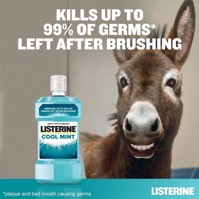 Listerine Antibacterial Mouthwash Coolmint 500ml