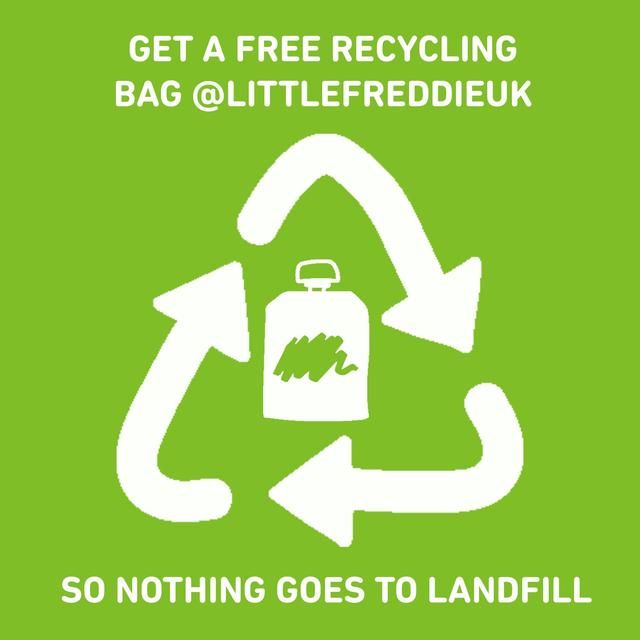 Little Freddie Blueberry & Banana with Greek Yoghurt Organic Pouch 6 mths+ 100g