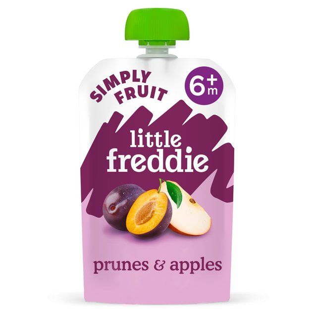 Little Freddie Prunes & Apples Organic Pouch 6 mths+ 100g