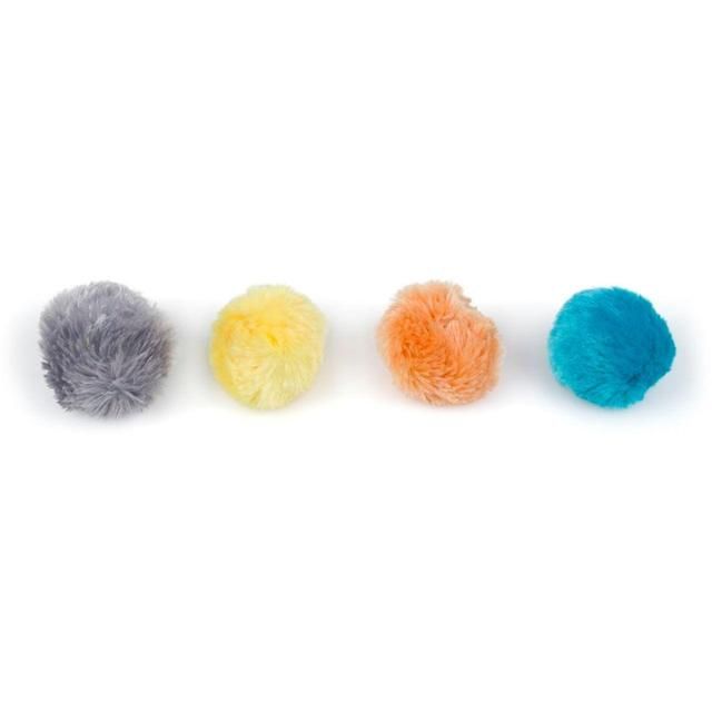 Little Petface Pom Pom Cat & Kitten Toys