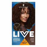 LIVE Colour + Moisture Permanent Brown Hair Dye Cocoa Crush Cocoa Crush M06