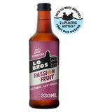 Lo Bros Kombucha Passionfruit Low Sugar 330ml