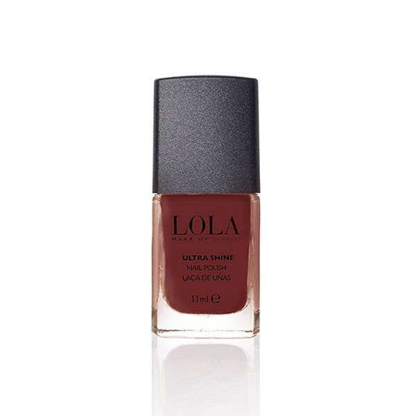 LOLA MAKE UP Nail Polish #10 Free Formula 017 Ice Queen Dark Cherry