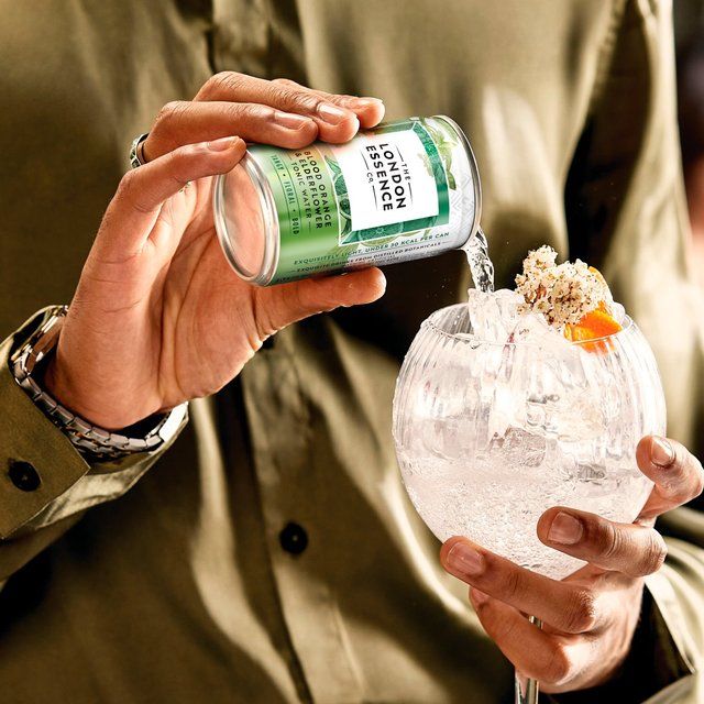 London Essence Co. Blood Orange & Elderflower Tonic Water Cans 6 x 150ml