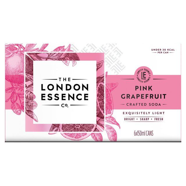 London Essence Co. Pink Grapefruit Cans 6 x 150ml