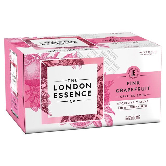 London Essence Co. Pink Grapefruit Cans 6 x 150ml