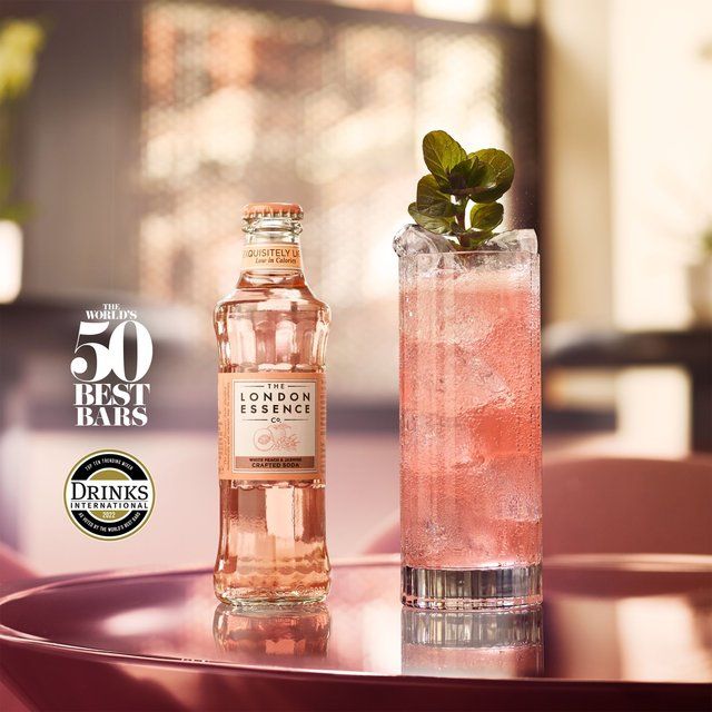 London Essence Co. White Peach & Jasmine Soda 24 x 200ml
