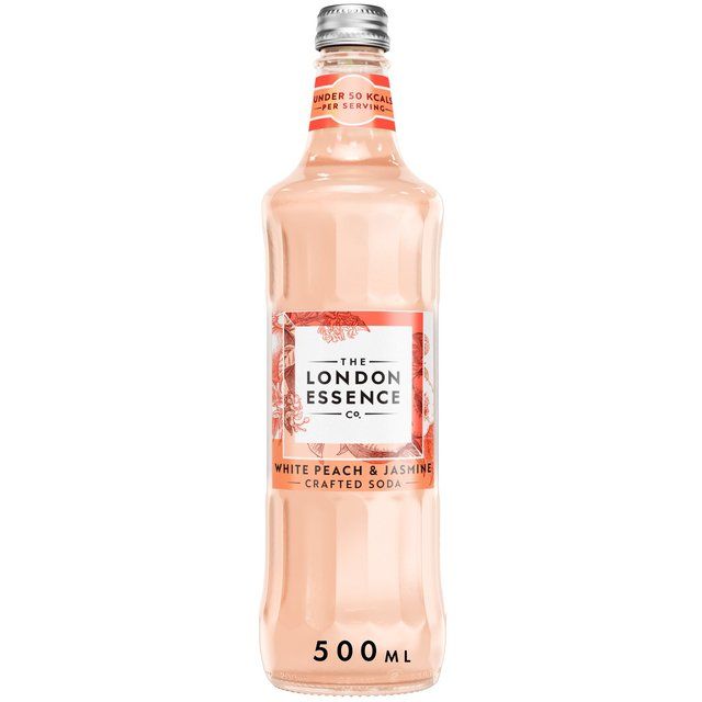 London Essence Co. White Peach & Jasmine Soda 500ml