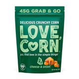 LOVE CORN Cheese & Onion Crunchy Corn 45g