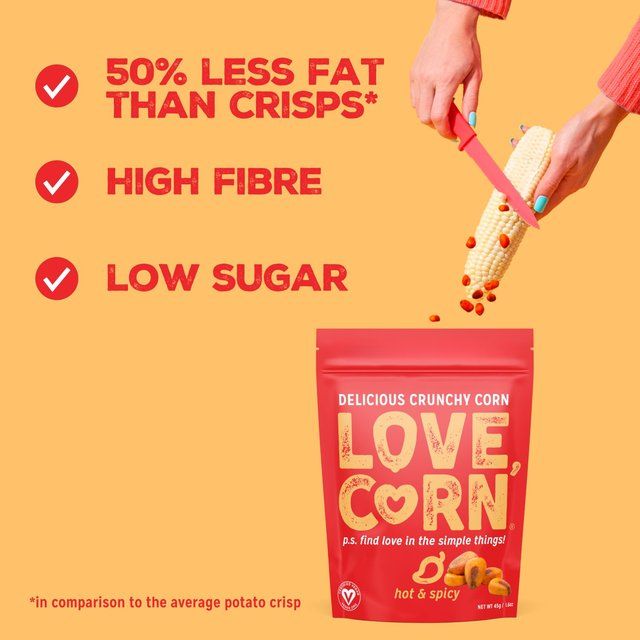 LOVE CORN Habanero Crunchy Corn 115g