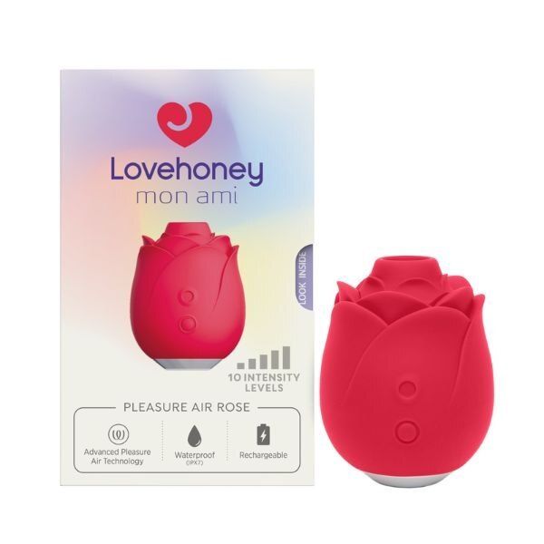 Lovehoney Mon Ami Rose Pleasure Air Suction Simulator