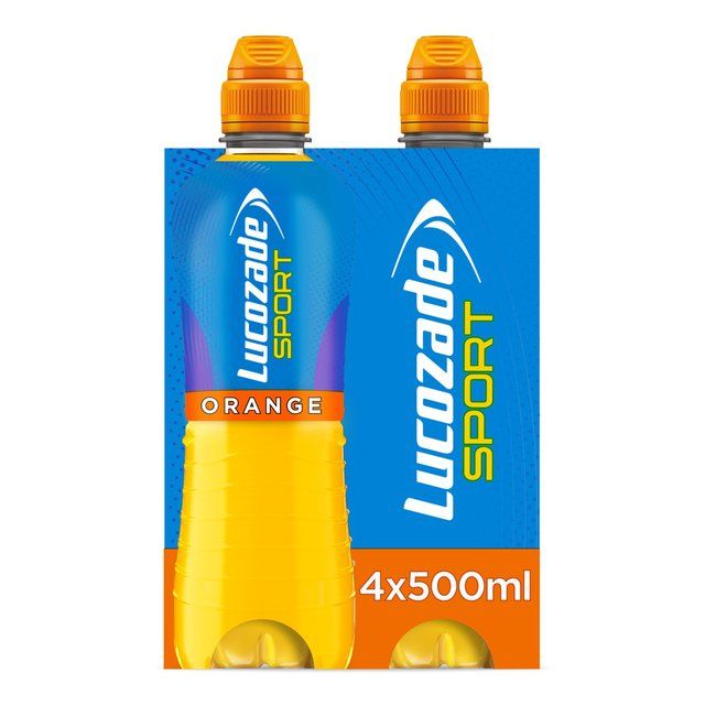 Lucozade Sport Drink Orange 4 x 500ml
