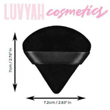 LUVYAH Cosmetics Triangle Make Up Powder Puff Sponges x 3