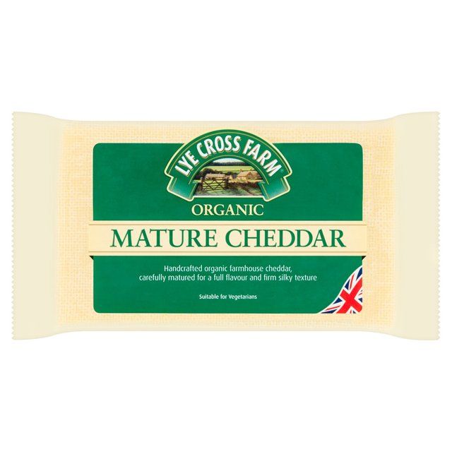 Lye Cross Farm Organic Mature Cheddar 350g