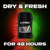 Lynx 48 Hour Anti-Perspirant Stick Deodorant Africa 50ml