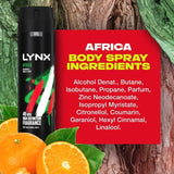 Lynx Africa Deodorant Bodyspray 250ml
