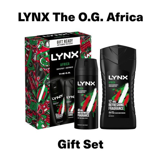 Lynx Africa Duo Gift Set 435g