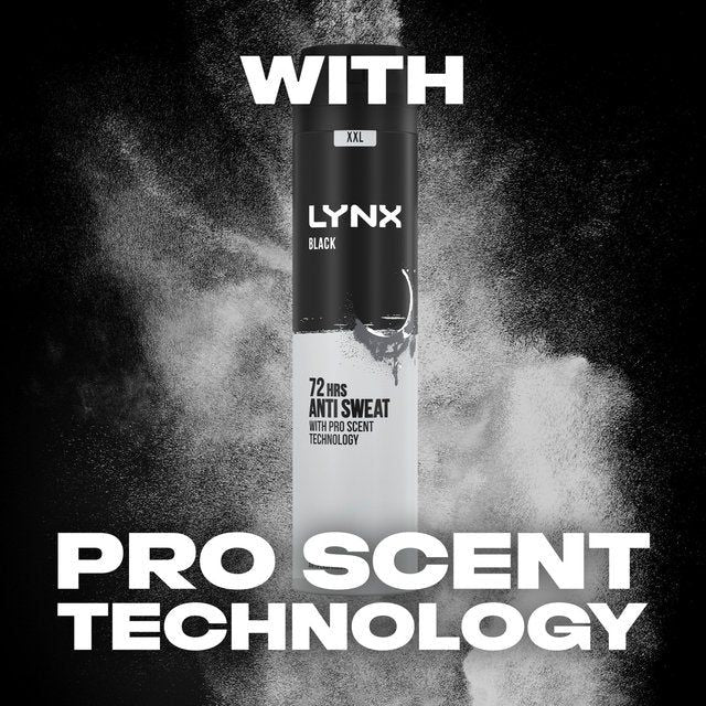 Lynx Black Anti-Perspirant Deodorant 250ml