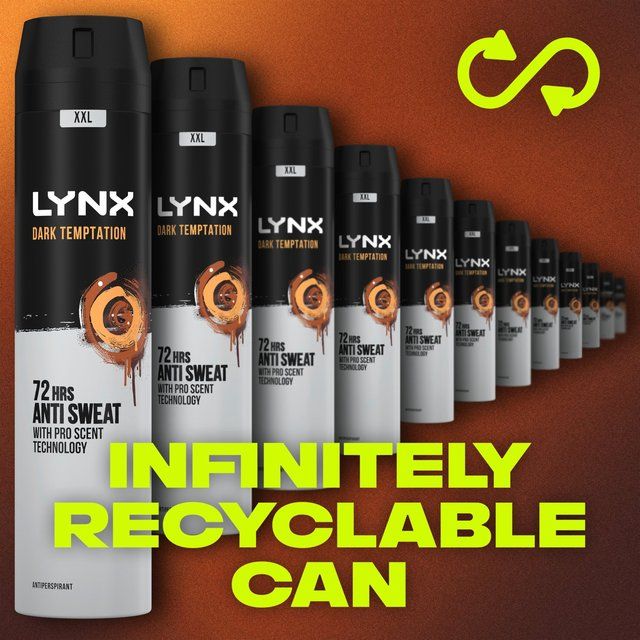Lynx Dark Temptation Anti-Perspirant Deodorant 250ml