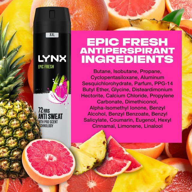 Lynx Epic Fresh Anti Perspirant 250ml