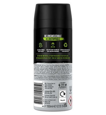 Lynx Epic Fresh Grapefruit & Tropical Pineapple Scent Antiperspirant Deodorant Spray 150ml