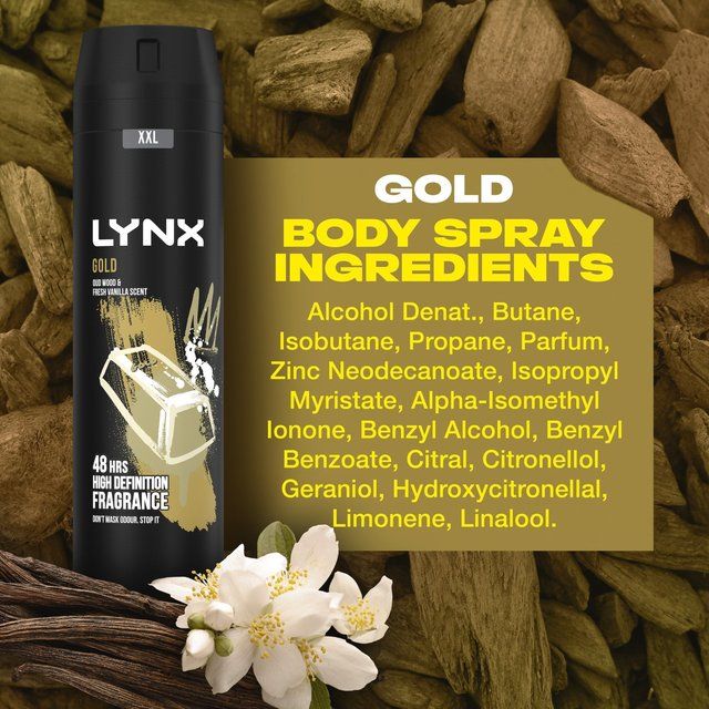 Lynx Gold Deodorant Bodyspray 250ml