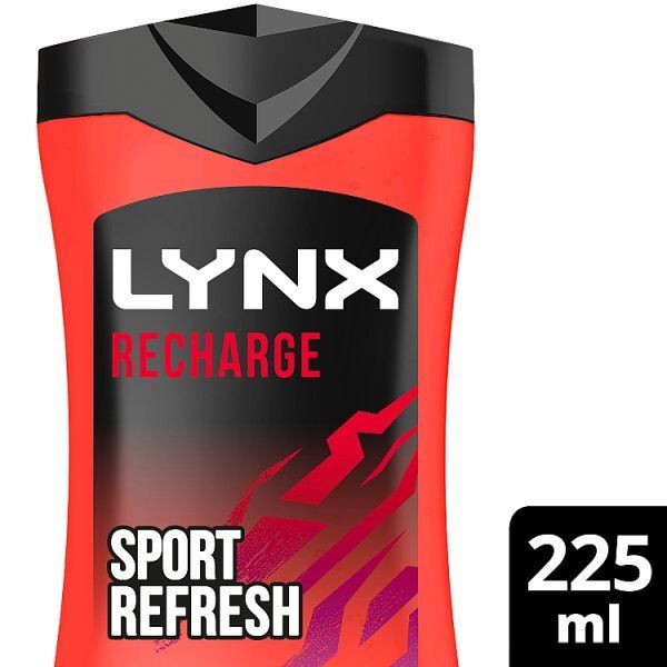 Lynx Sport Fresh Recharge Shower Gel 225ml