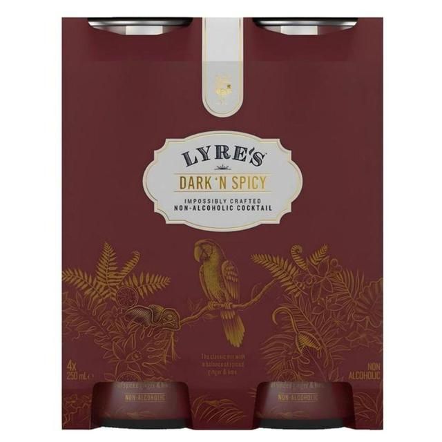 Lyre's Dark 'N Spicy 4 x 250ml