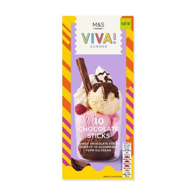 M&S 10 Chocolate Sticks 75g