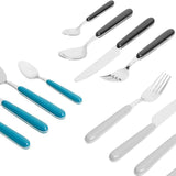 M&S 16 Piece Tribeca Cutlery Set Grey