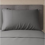 M&S 2 Pack Cotton Rich Percale Pillowcases One Size Dove 2 per pack