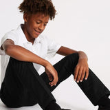 M&S 3pk Boys Slim Easy Iron School Shirts 3-13 Years White