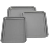 M&S 3pk Oven Trays Silver 3 per pack