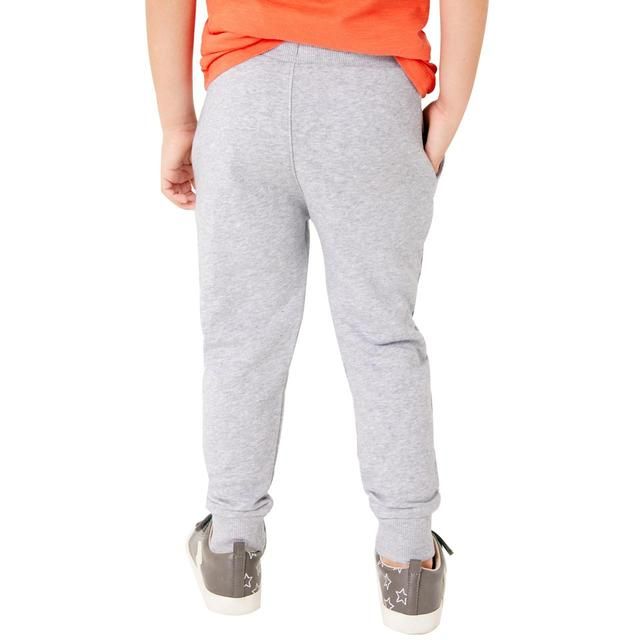 M&S Boys Draw Cord Joggers Grey 4-5 Years