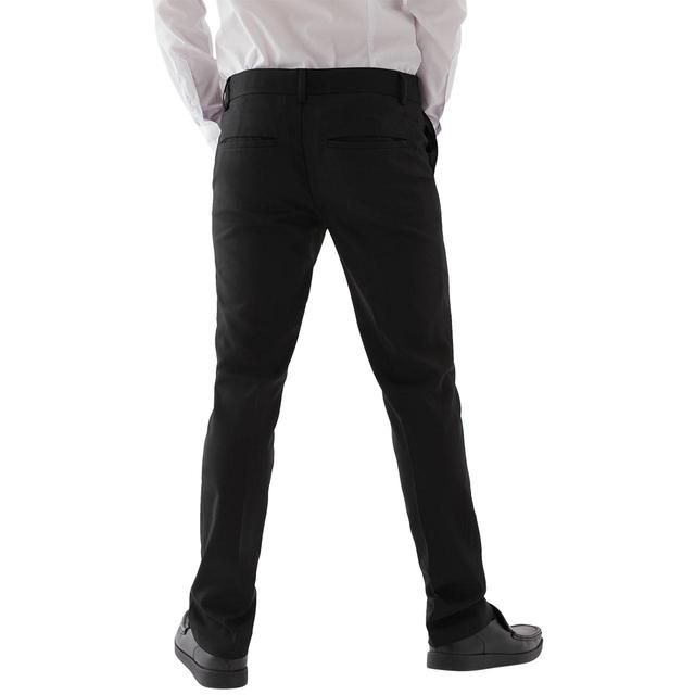 M&S Boys Skinny Leg School Trousers 4-14 Years Black