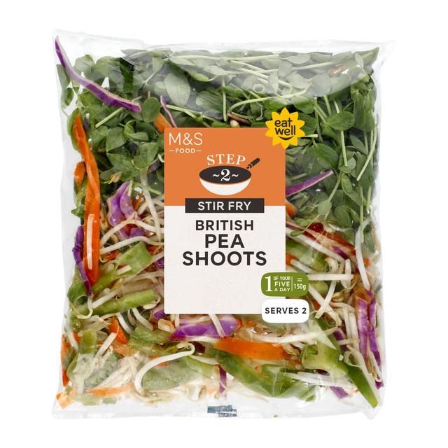 M&S British Pea Shoot Stir Fry 300g