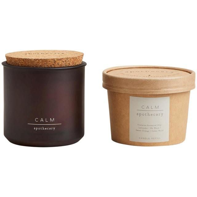 M&S Calm Candle Refill Bundle Amber