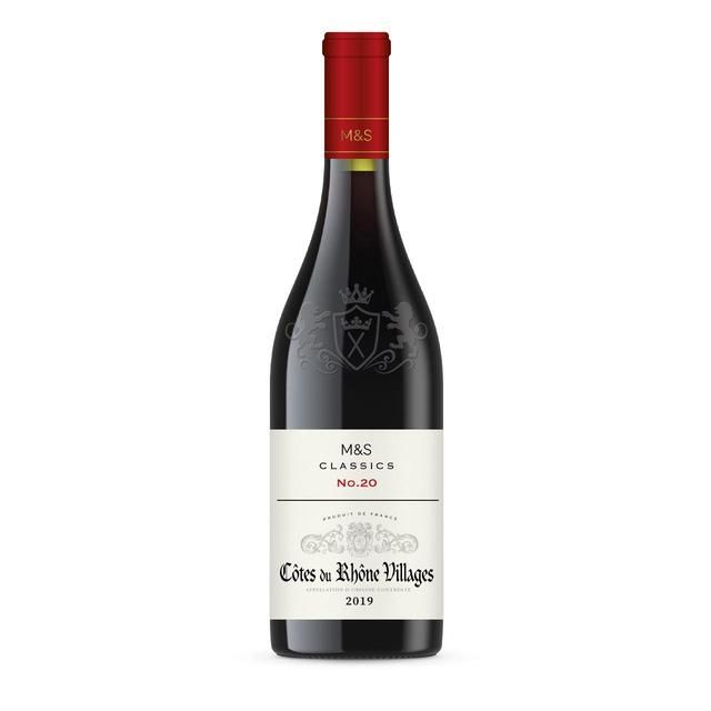 M&S Classics Organic Cotes du Rhone Villages   75cl