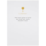 M&S Clinkbait Extra Glass Birthday Card