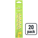 M&S Colin the Caterpillar Paper Straws 20 per pack