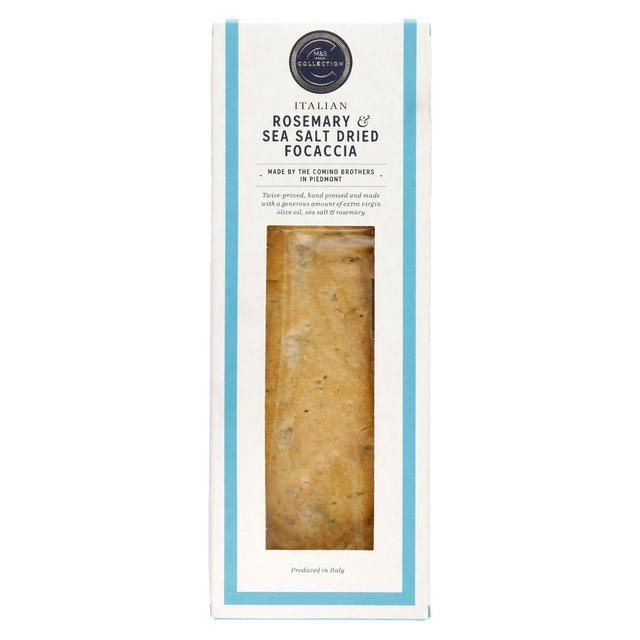 M&S Collection Rosemary & Sea Salt Dried Focaccia 200g