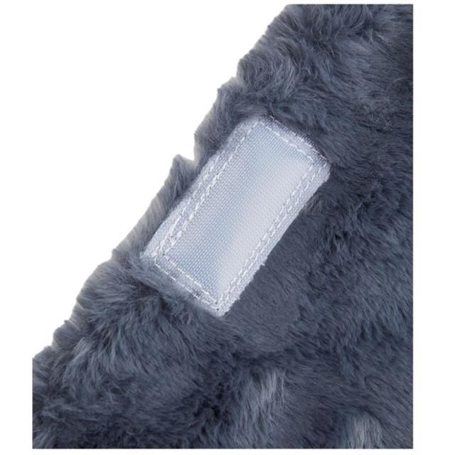M&S Collection Supersoft Faux Fur Hot Water Bottle 'One Size Blue